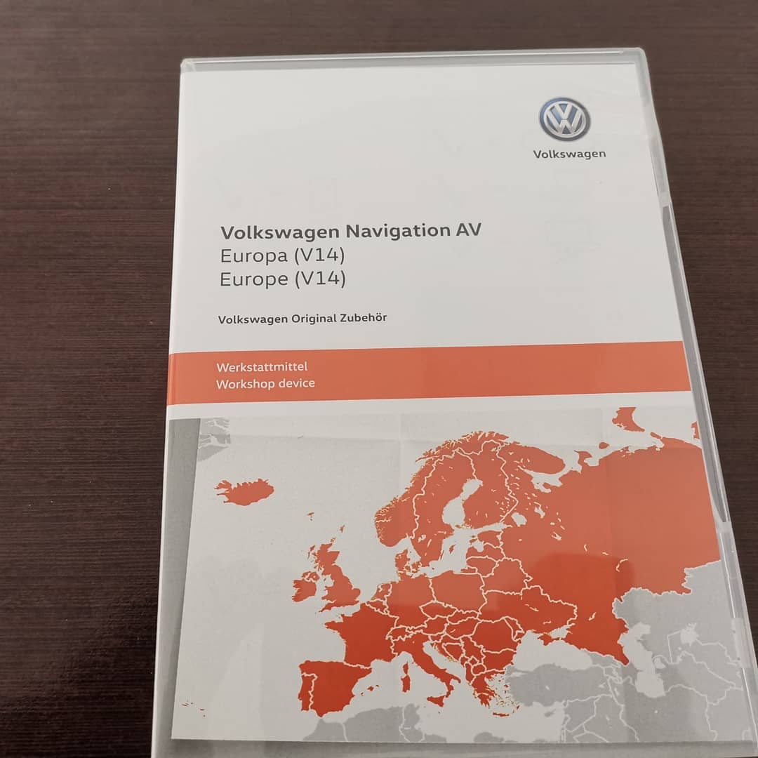 Обновление навигации на VW TOUAREG NF/FL. Обновление 2020-2021 год